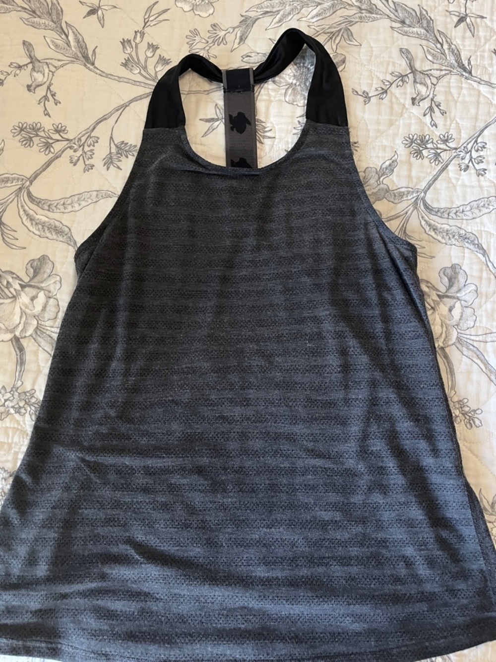Women’s Rabbit Running Black Racerback Tank
